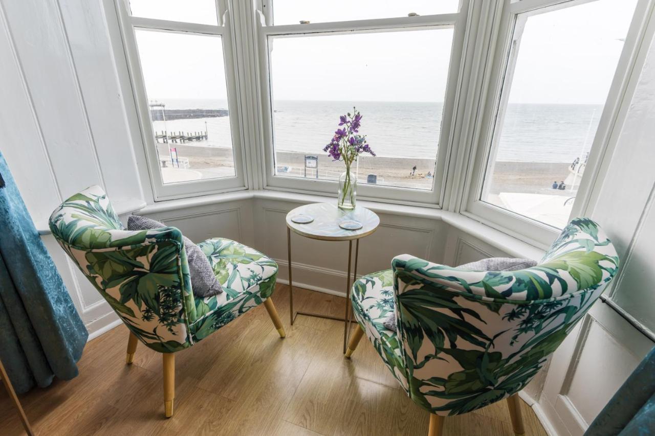 Starling View Boutique Stunning Seafront View Apartment Aberystwyth Exterior foto