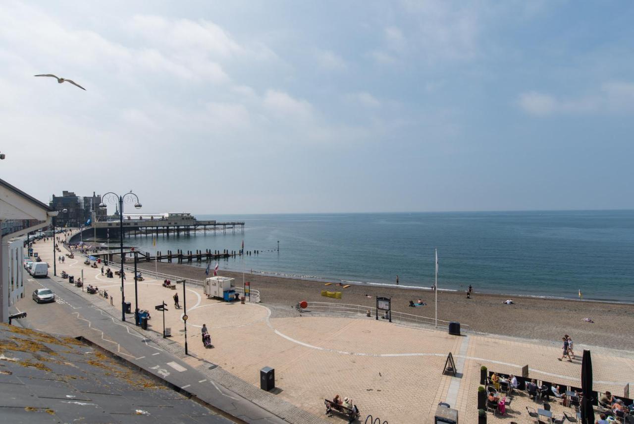 Starling View Boutique Stunning Seafront View Apartment Aberystwyth Exterior foto